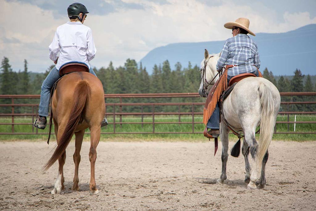 Standing Heart Horse Ranch - Horsemanship training lessons seminars clinics Montana Whitefish