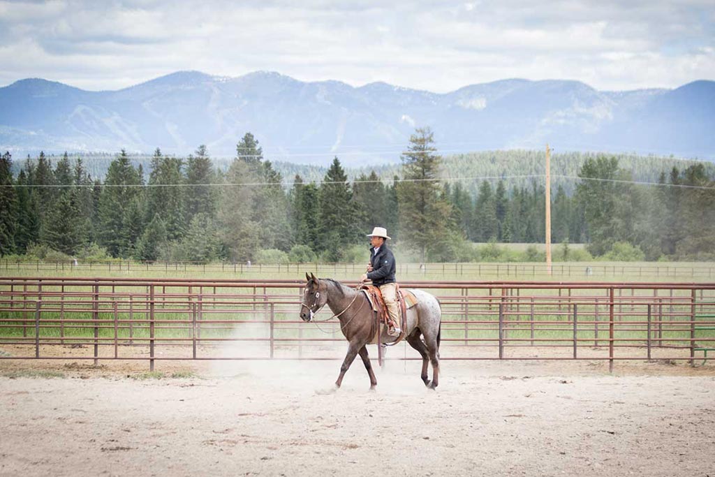 Standing Heart Horse Ranch - Horsemanship training lessons seminars clinics Montana Whitefish