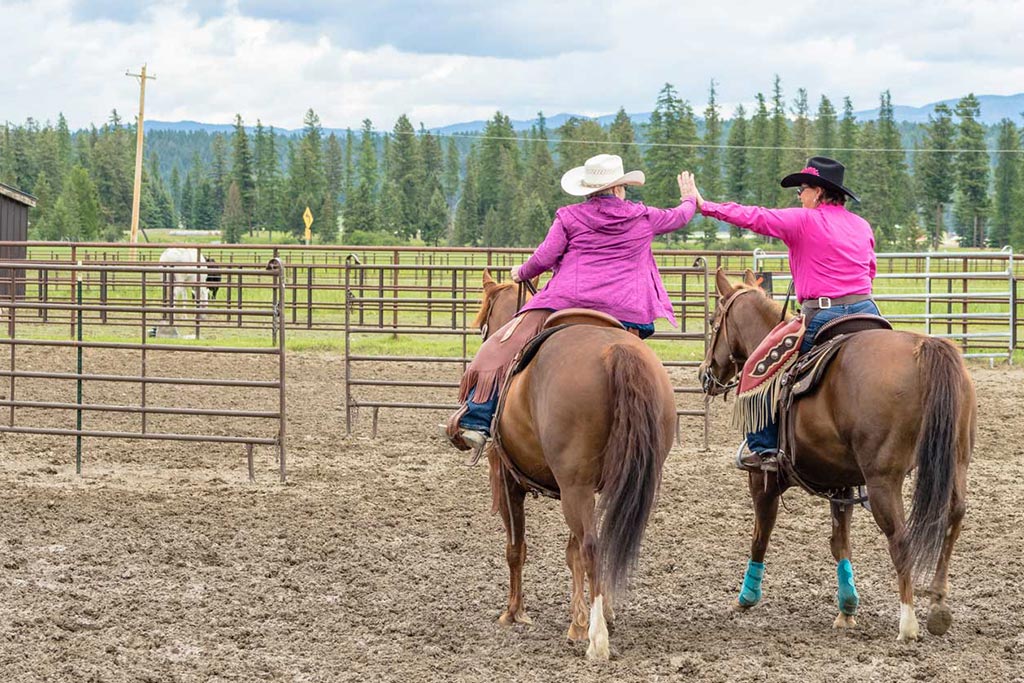 Standing Heart Horse Ranch - Horsemanship training lessons seminars clinics Montana Whitefish