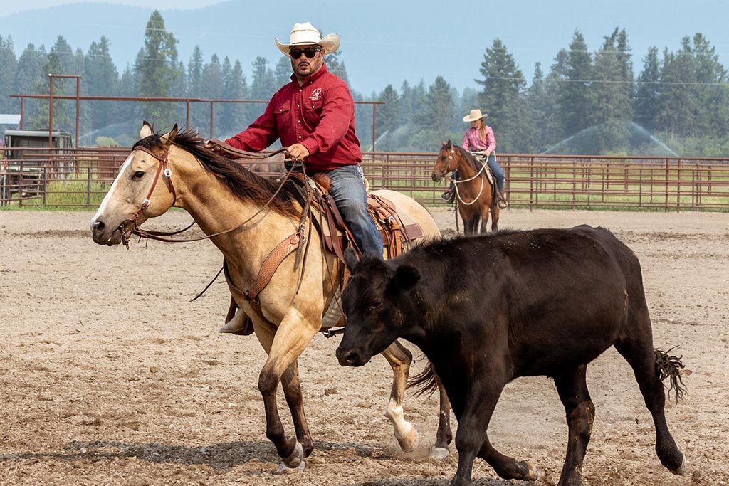 Standing Heart Horse Ranch - Horsemanship training lessons seminars clinics Montana Whitefish