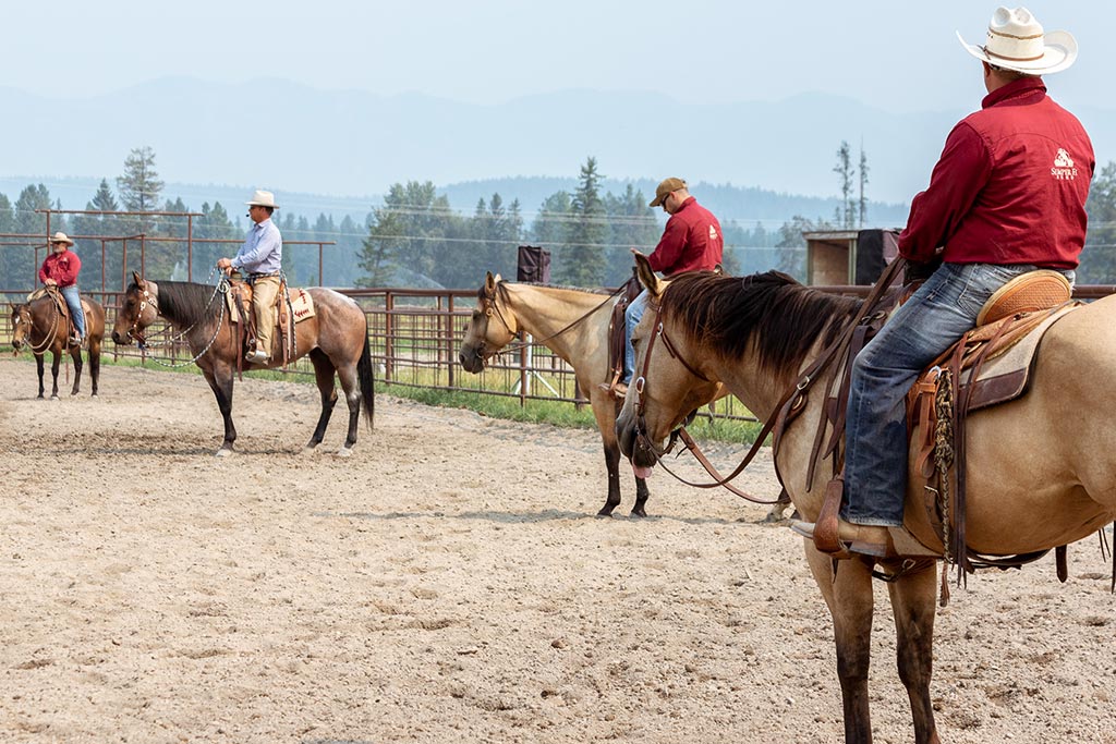 Standing Heart Horse Ranch - Horsemanship training lessons seminars clinics Montana Whitefish