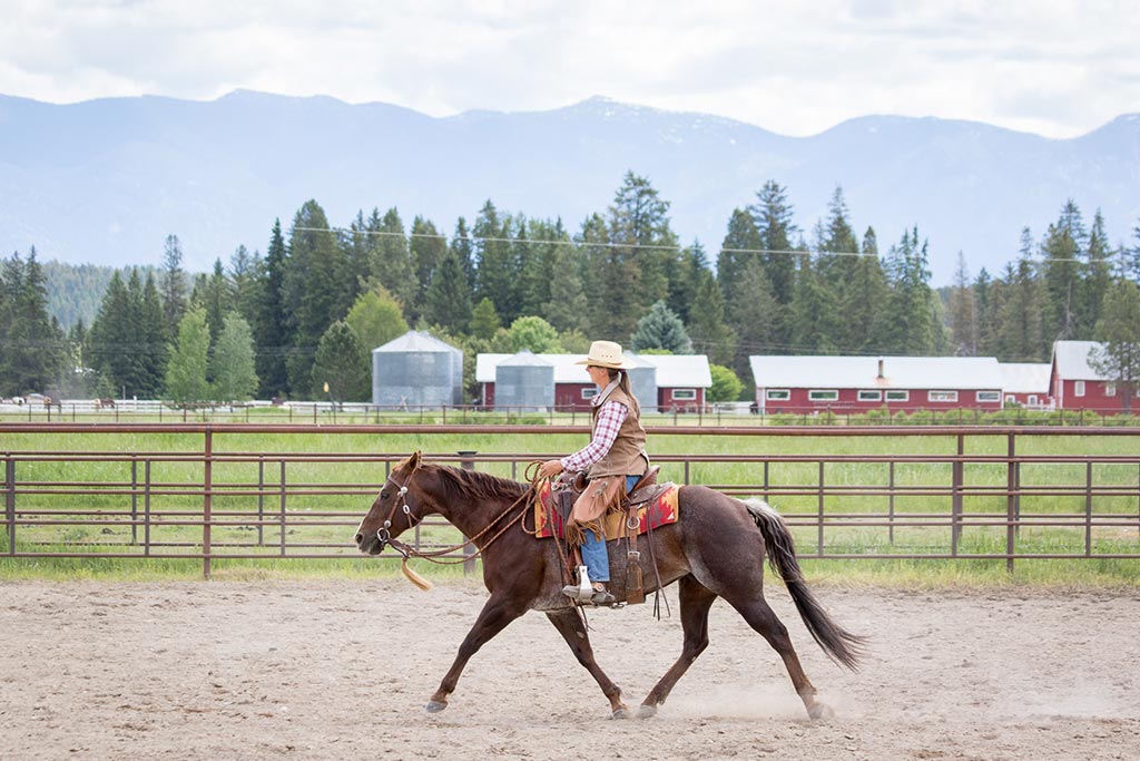 Standing Heart Horse Ranch - Horsemanship training lessons seminars clinics Montana Whitefish